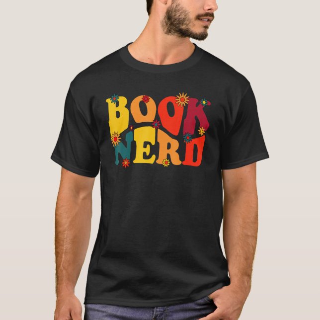 T-shirt Book   Bookish Reading Bookworm Bibliophile Nerd G (Devant)