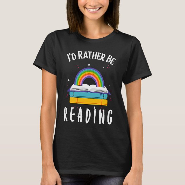 T-shirt Book  Bookish Reading Bookworm Bibliophile Nerd Ge (Devant)