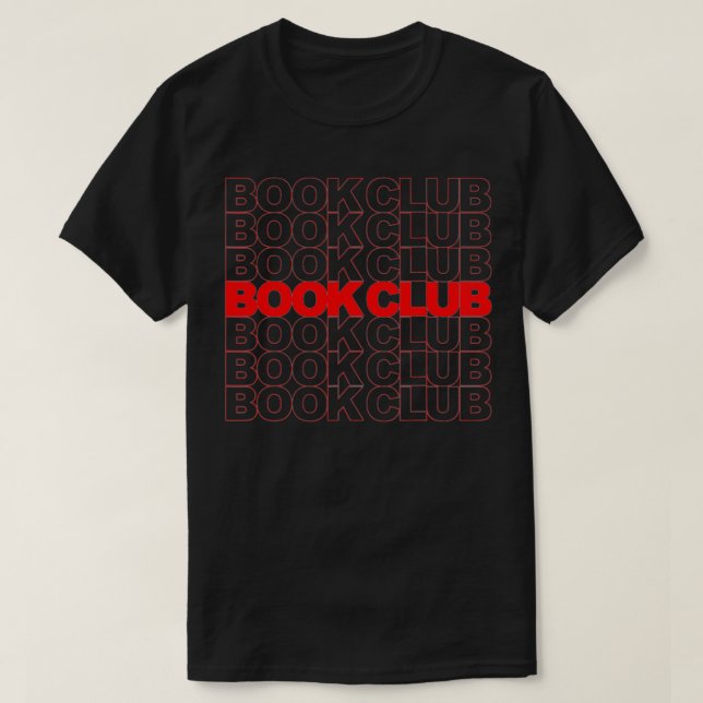 T-shirt Book club  (Design devant)