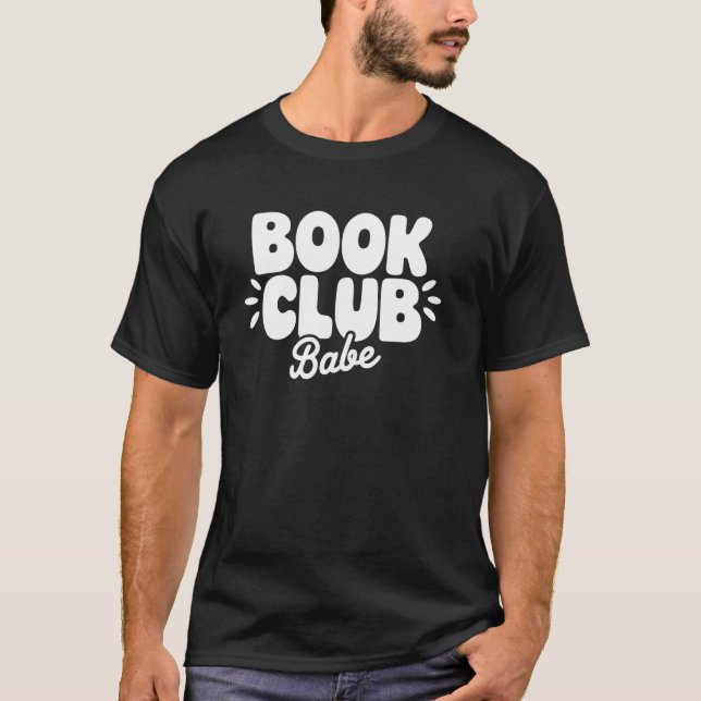 T-shirt Book Club Babe (Devant)
