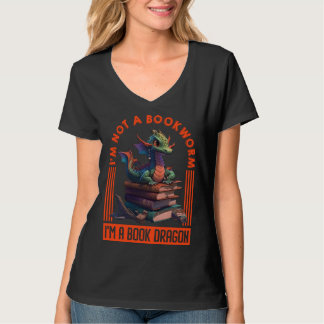 T-shirt Book Dragon book  Dragon fans Book love Dragon  1