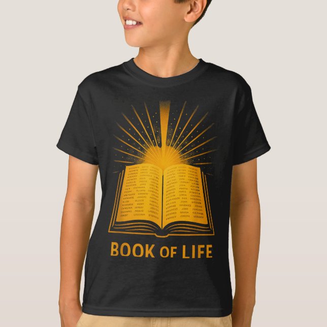 T-shirt Book Of Life Christian Spiritual Bible Verse Inspi