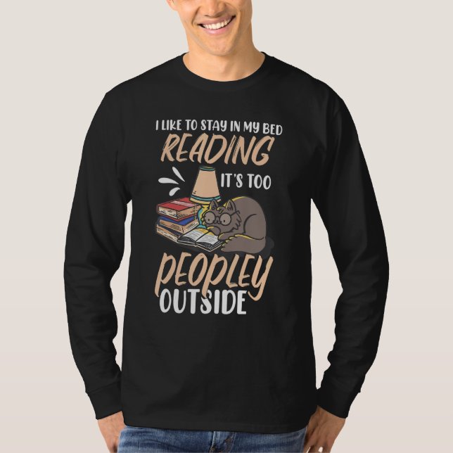 T-shirt Book   Quote Reading Bookworm (Devant)
