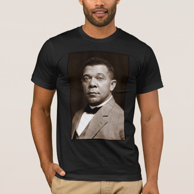 T-shirt Booker Washington : African American Educator (Devant)