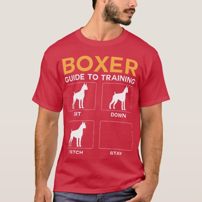T-shirt Booking Chien obéissance Chien Obedience Commandes (Devant)