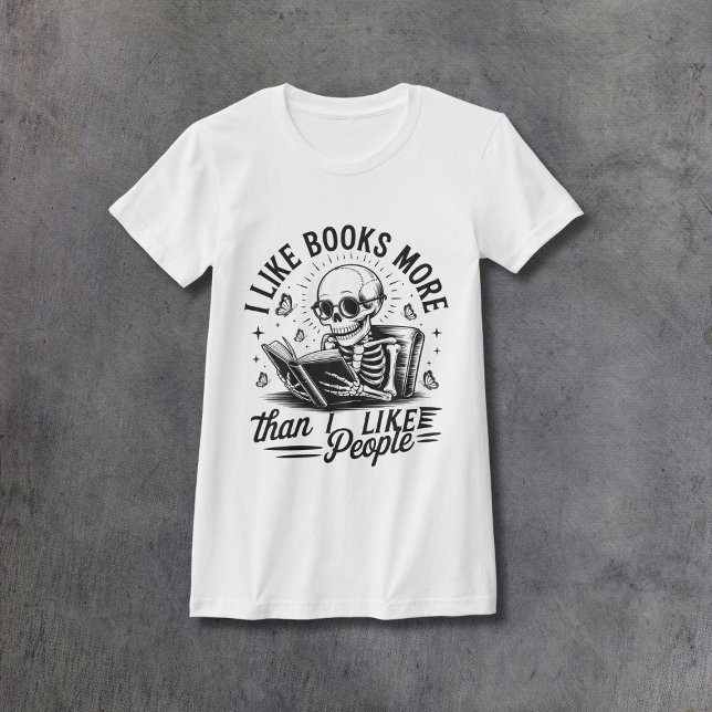T-shirt Books Above People Women's Fitted (Créateur téléchargé)