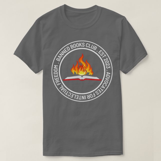 T-shirt Books Club 23 interdit (Design devant)