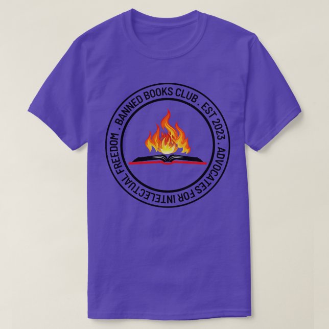 T-shirt Books Club 6 interdit (Design devant)