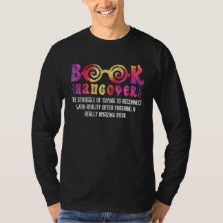 T-shirt Books Hangover Book  Bookworm Reading fans Bookfri