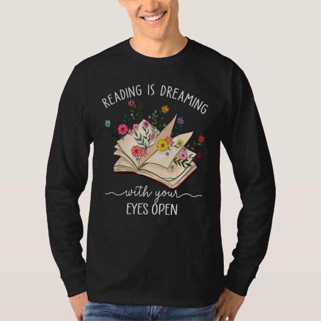 T-shirt Books Reading 5 (Devant)