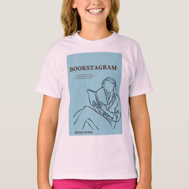 T-shirt Bookstagram féminin (Devant)