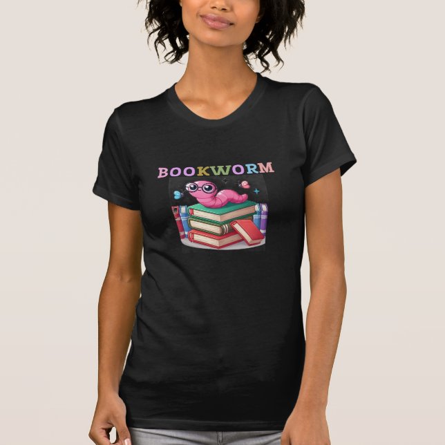 T-shirt Bookworm Bliss (Devant)