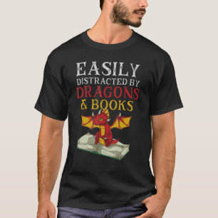 T-shirt Bookworm Livre Lecture Imaginaire Créature Livre D