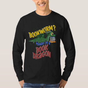 T-shirt Bookworm Livre Lecture Mythique Créature Mignonne