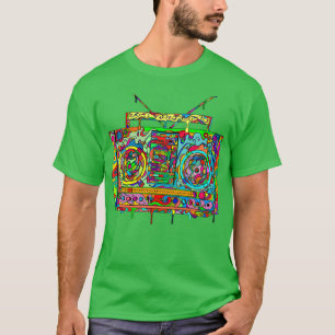 T-shirt Boom box 