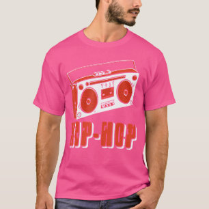 T-shirt Boom Box Retro Hip-Hop Conception Pour Les Amateur