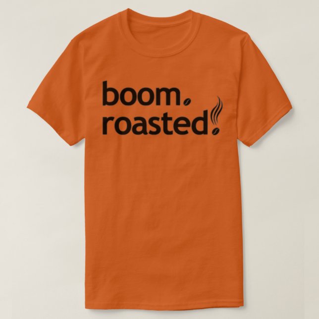 T-shirt Boom Haricots rôtis Funny Barista Café Espresso S (Design devant)