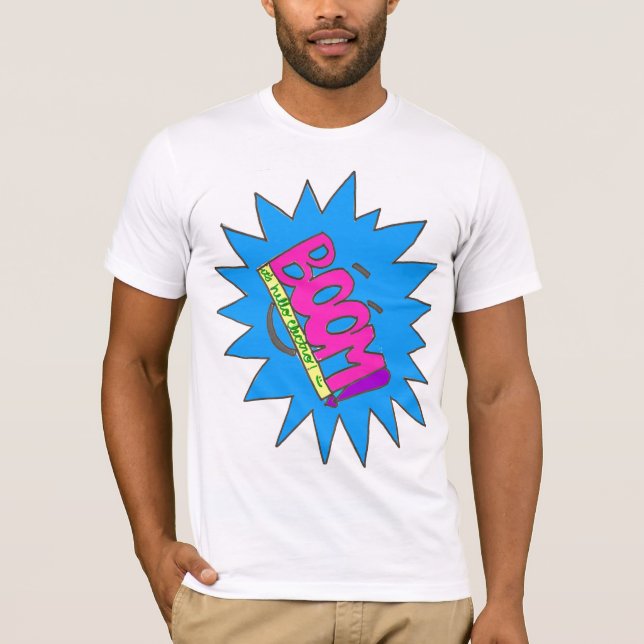 T-shirt BOOM ! helloelectro (Devant)