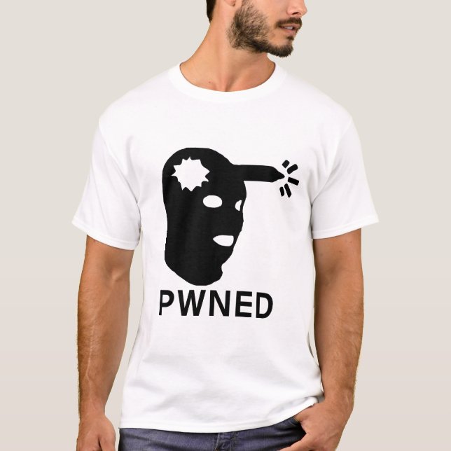 T-shirt Boom PWNED (Devant)