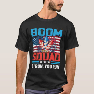 T-shirt Boom Squad 4 juillet Firework