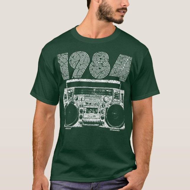 T-shirt Boombox 1984 (Devant)