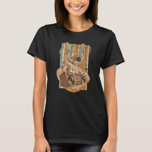 T-shirt Boombox Boogie Retro 80s 90s Halloween Dancing Ske
