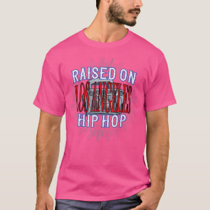 T-shirt Boombox Ghetto Blaster Rap Old School Los Angeles