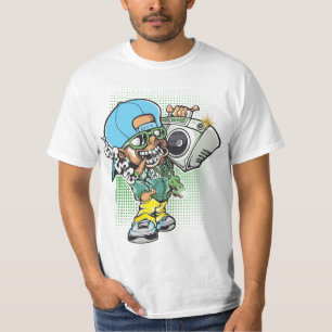 T-shirt Boombox Street Swag Gremlin Tee