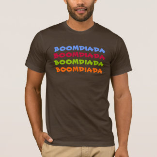 T-shirt boomdiada de boomdiada - message publicitaire de