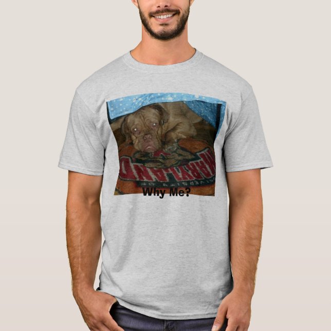 T-shirt Boomer 006, pourquoi je ? (Devant)