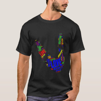T-shirt Boomerang Basic Love Gratitude Appréciation