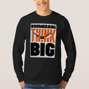 T-shirt Boomerang Pensez Grand Boomerang Lancer Sports Aus