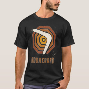 T-shirt Boomerang Vintage Retro Classic Sport Love