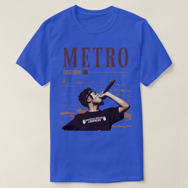 T-shirt Boomin du métro (Design devant)
