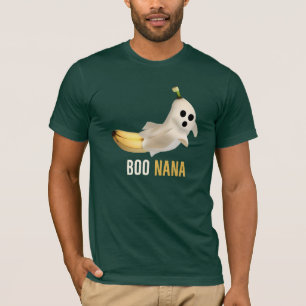 T-shirt Boonana  banane drôle Bonana Boo  Halloween  Cadea