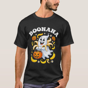 T-shirt Boonana Drôle Fantôme Banana Halloween Costume Hom
