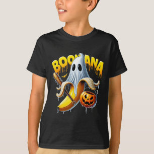 T-shirt Boonana Ghost Nana Funny Costume d'Halloween Art 1