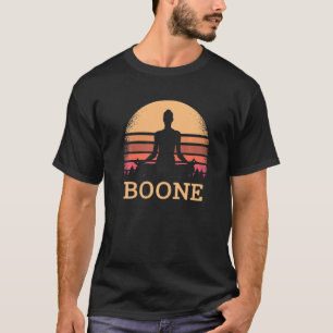 T-shirt Boone Caroline du Nord Yoga Fitness Vintage Flexib