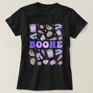 T-shirt Boone Moonbeam Ice Cream Movie Night Design
