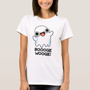 T-shirt Booogie Woogie Funky Music Ghost Pun