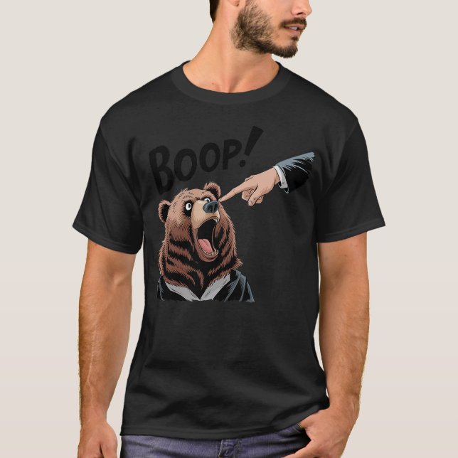 T-shirt Boop Bear Vintage (Devant)