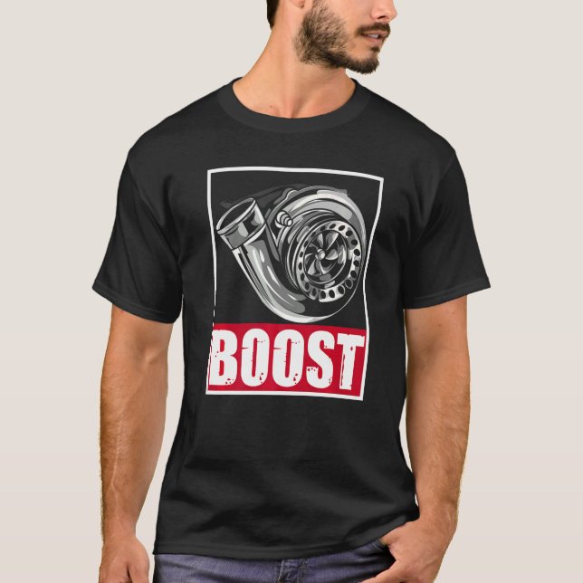 T-shirt Boost Car Pour Voiture (Devant)