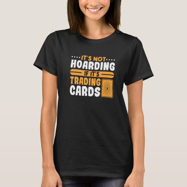 T-shirt Booster pack collectionneur de cartes de commerce  (Devant)