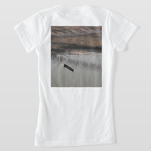 T-Shirt boot_myanmar_beach tshart (Couchage Retour)