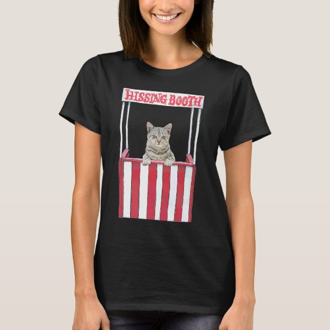T-shirt Booth Kitty Kitty Chat Furmaman Furdad Pour C (Devant)