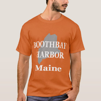 T-shirt Boothbay Harbour Maine State City and Town Pride