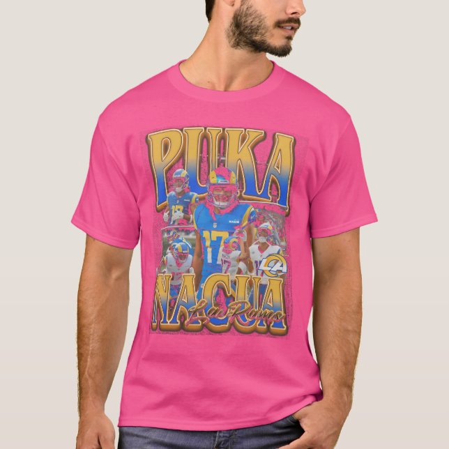 T-shirt Bootleg rétro Puka Nacua (Devant)