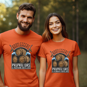 T-shirt Bootleggers Propriétaires Moonshine Distiler T-Shi