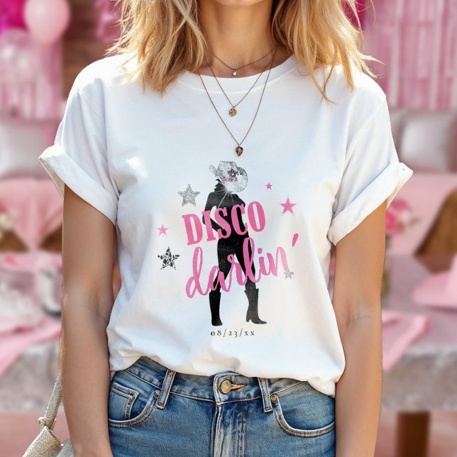 T-shirt Boots 'n Bling Bachelorette Disco Darlin' ID925  (Créateur téléchargé)