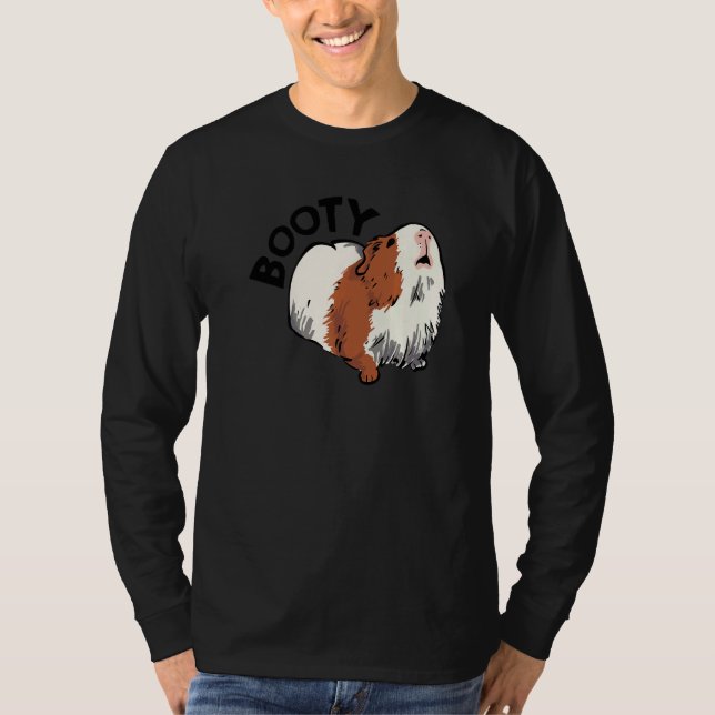 T-shirt Booty Pig Graphic Guinea Pig Owner Pet Cavy Animal (Devant)